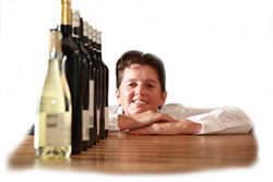 Wine bottles